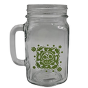T MASON JAR 487ML DECO VÍT CALAVERA VERDE 1T