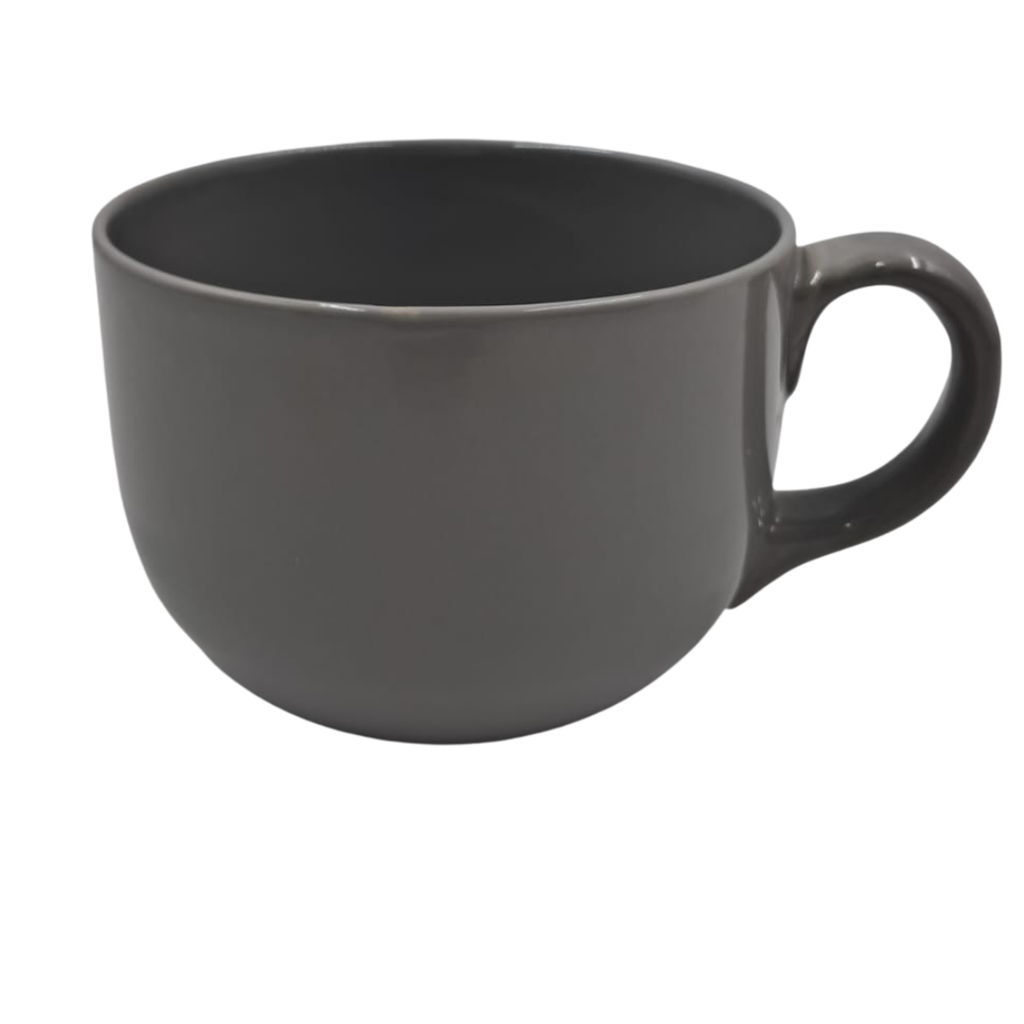 TAZA JUMBO 650 ML GRIS DUST MARCA SANTA ANITA