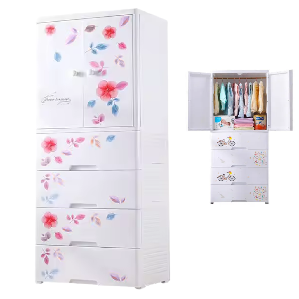 GABINETE FLORES 60 CM ANCHO x 38 CM FONDO x  156 CM ALTO