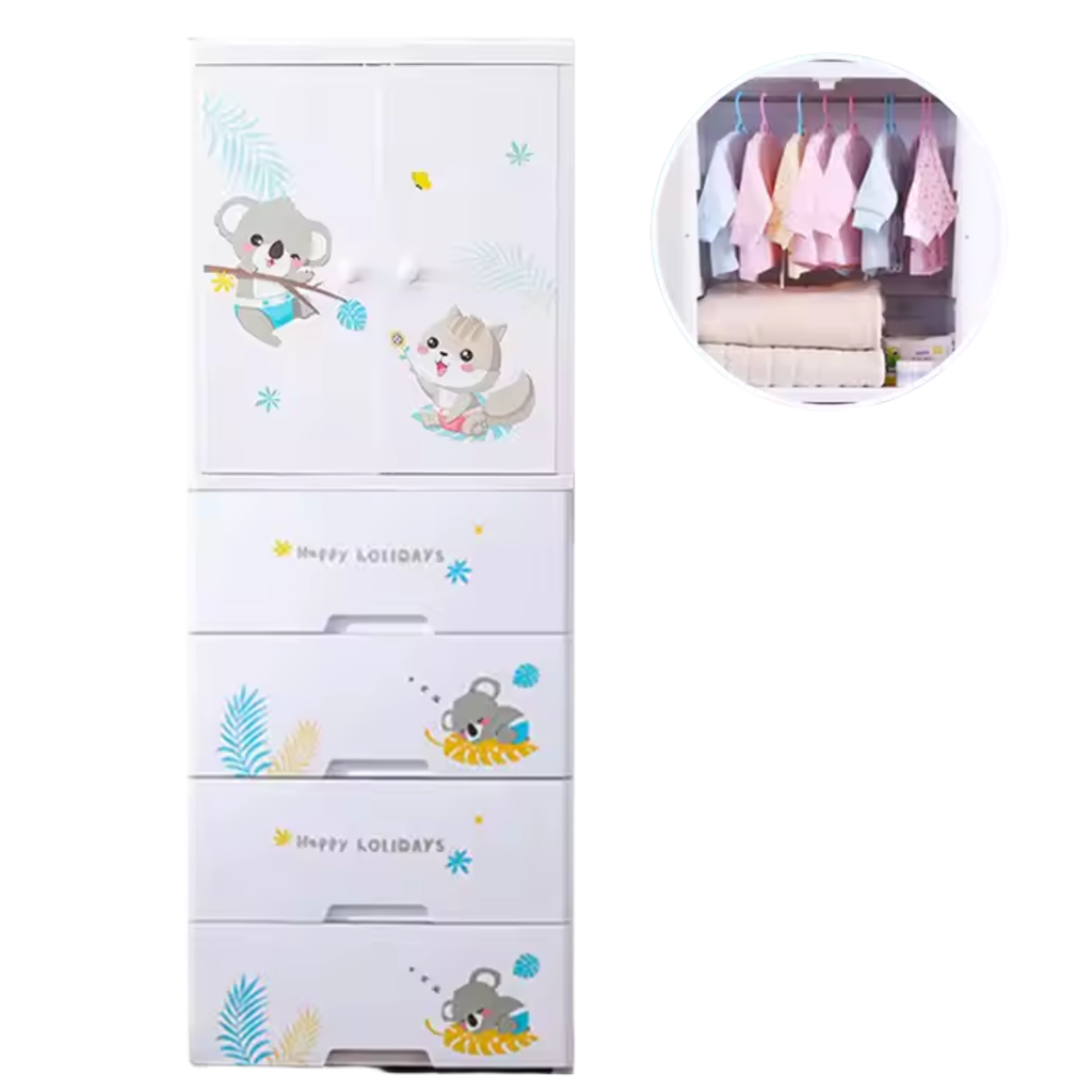 GABINETE KOALA HAPPY HOLIDAYS 60 CM ANCHO x 38 CM FONDO x  156 CM ALTO