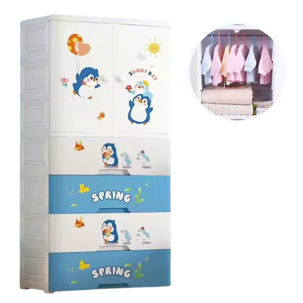 GABINETE PINGUINOS 60 CM ANCHO x 38 CM FONDO x  156 CM ALTO