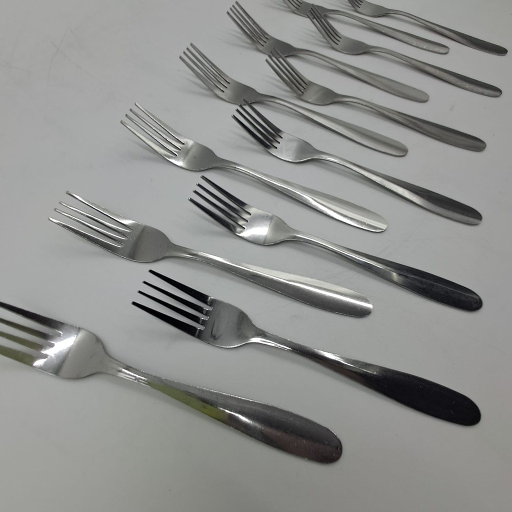 SET DE 12 TENEDORES 19 CM