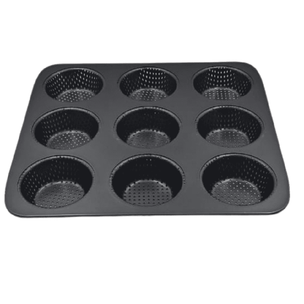 MOLDE DE NUEVE CAVIDADES 30 X 32 X 3 560G CAVIDAD 8.5 X 3 CM