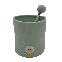 TAZA PATO ESTRELLADO 12 X 9.5 CM