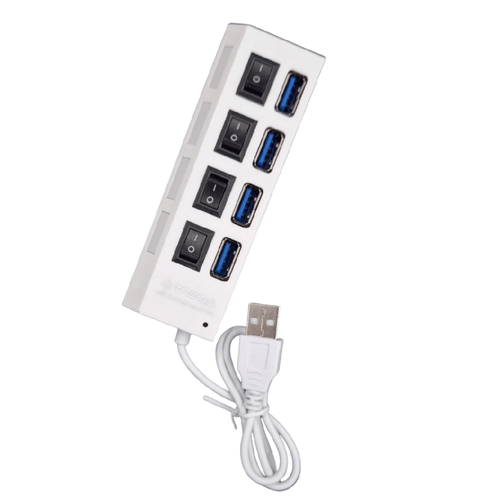 EXTENSION DE USB CON 4 CONECTORES