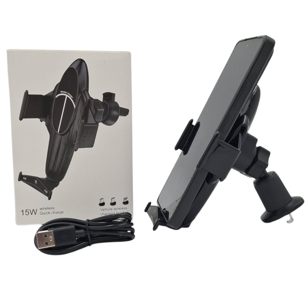 CARGADOR INALAMBRICO FORMA AVION  15 X 8 CM FJ11