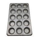 PLACA PARA MUFFIN DE 15 CAV. DE 36 X 58CM ZINTROALUM