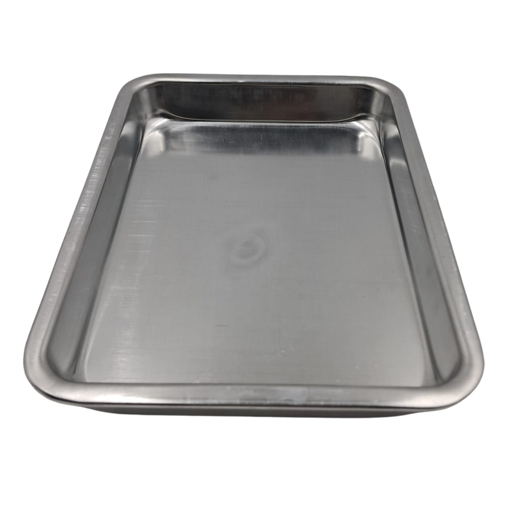 CHAROLA RECTANGULAR DE ALUMINIO 25.3 X 17.8 X 3.2 CM