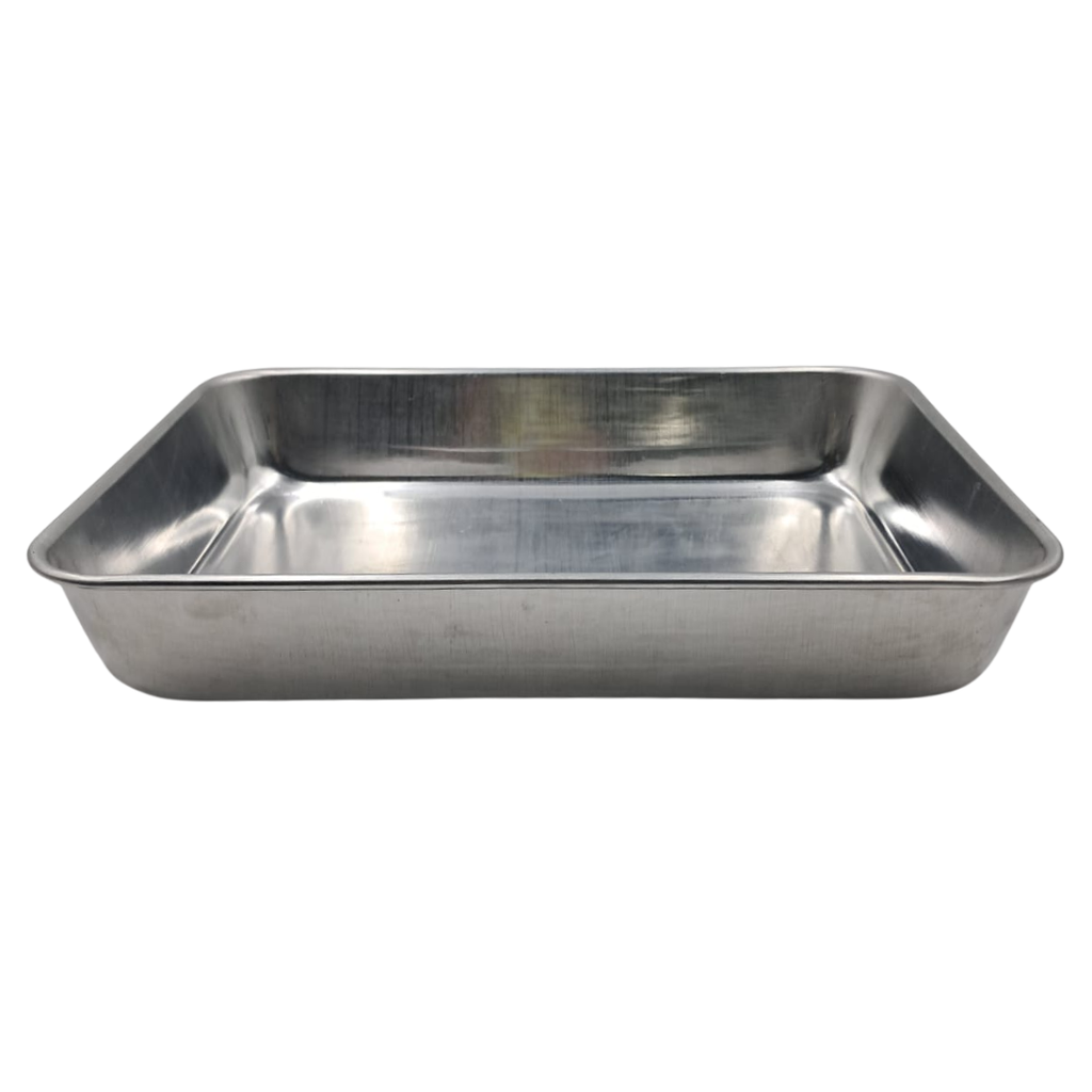 MOLDE RECTANGULAR ALUMINIO 34 X 25 X 6 CM