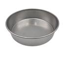 MOLDE REDONDO ALUMINIO PARA PASTEL LINEA PRACTICA 25 CM X 23 CM X 6 CM 