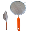 COLADOR CROMADO 14CM MGO. PLAST