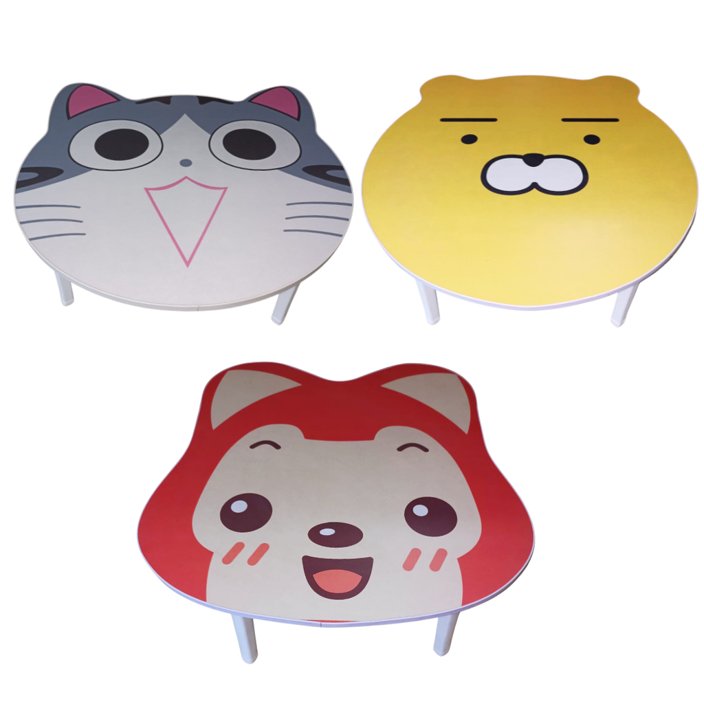 MESA PLEGABLE INFANTIL 60 X 60 X 30 CM COLECCIÓN ANIMALIA KIDS by DURAFORTE