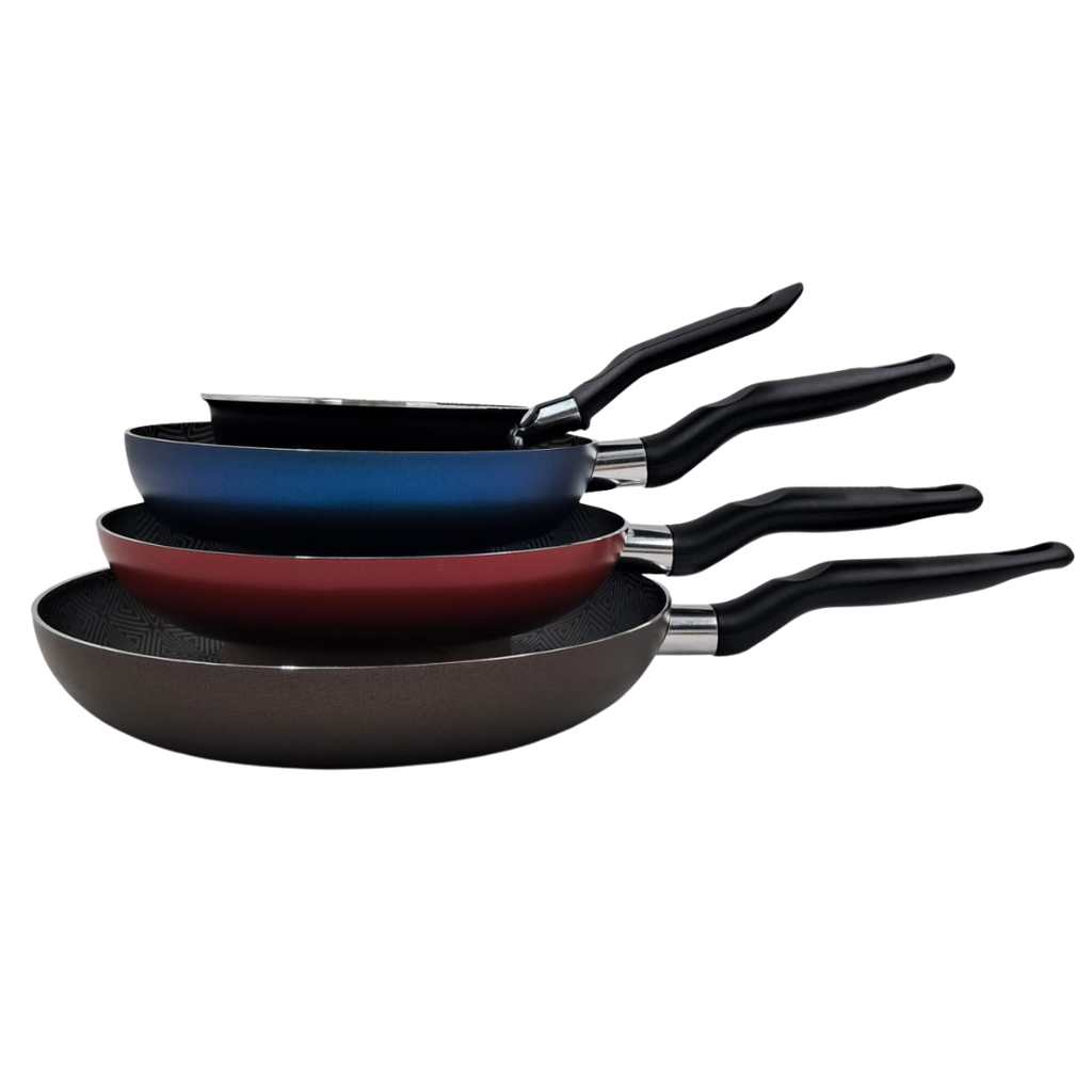 JUEGO DE 4 SARTENES 12/18/20/26 COLORES T-FAL