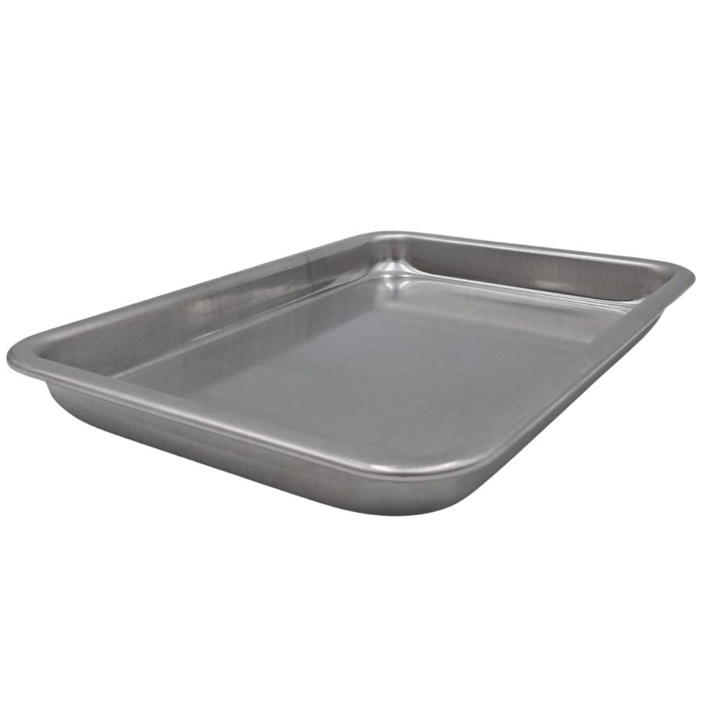 CHAROLA ALUMINIO RECTANGULAR 10"