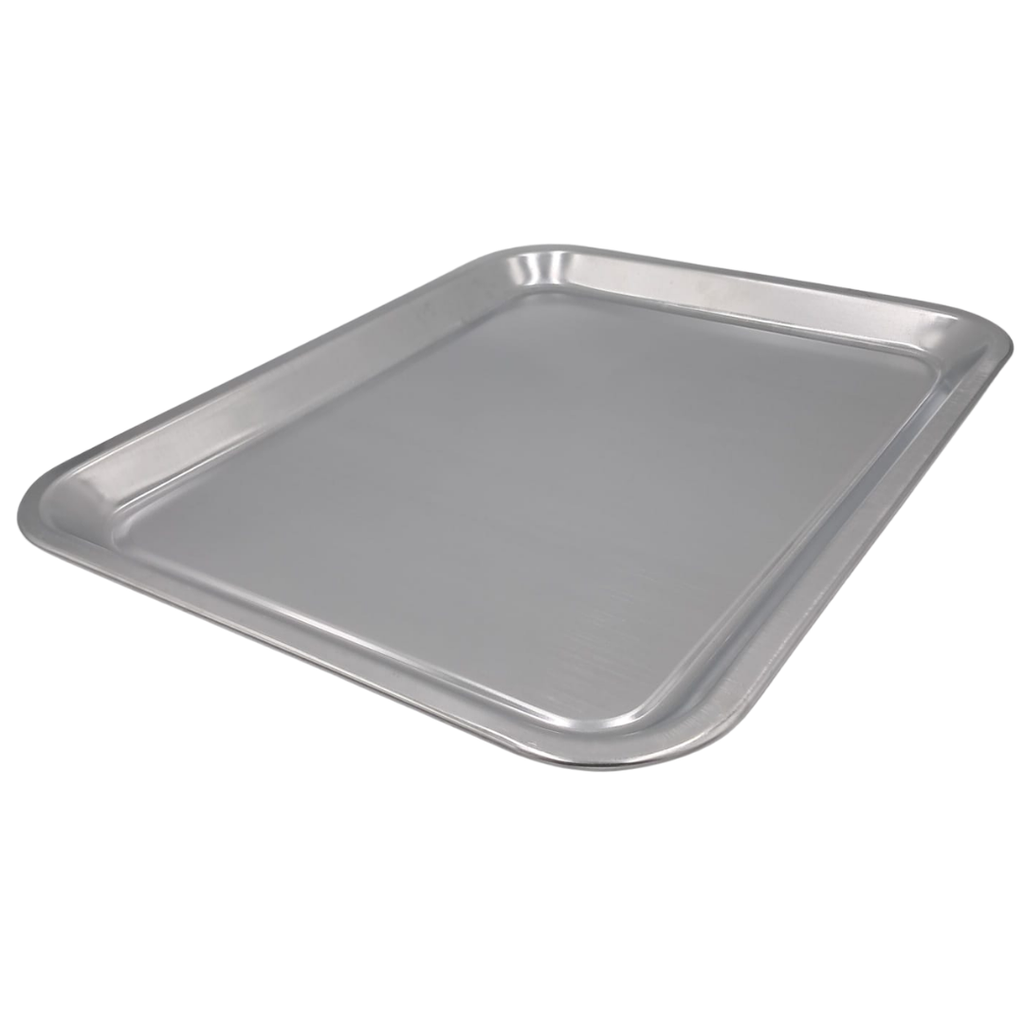 CHAROLA ALUMINIO RECTANGULAR 20"
