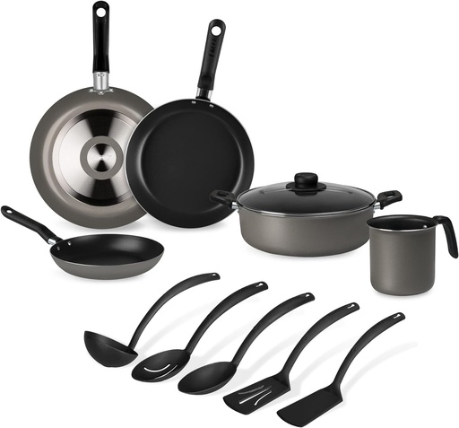 [B0BPF66ZXG] BATERIA DE COCINA 10 PIEZA SELECT ECKO COLOR GRIS
