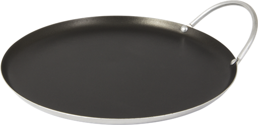 [10813] COMAL REDONDO DE ACERO CON TEFLON 24 CM 6506-7
