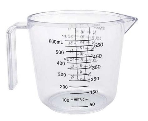 [19359] JARRA ACRILICO DE PLASTICO 600 ML