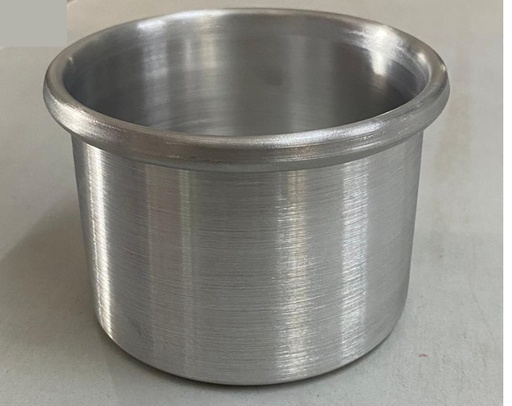 [10190] MOLDE PASTELERO ALUMINIO NUM 12 DURAFORTE 12X6 CM MP12
