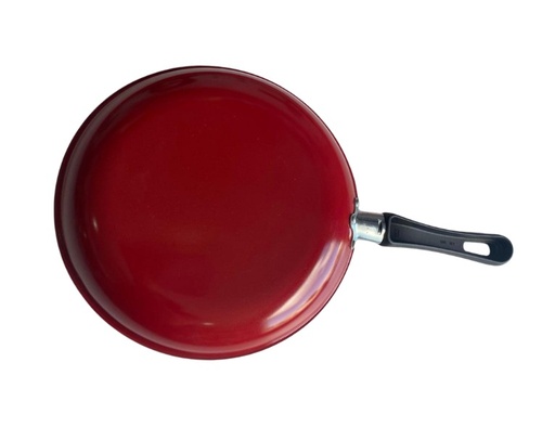 [SFRA24R12MM] SARTEN FRANCES 24 COLOR ROJO 1.2 MM 6551-7