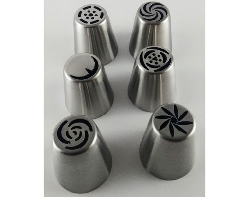 [19038] SET DE 6  DUYAS RUSAS DE  4 CM DE ALTURA NUM 2