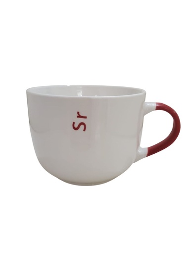 [1744-13] TARRO DE PORCELANA 510 ML AZUL, VERDE, ROJO, GRIS
