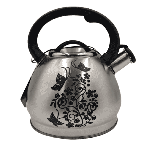 [18052] TETERA MAGIC COLOR ACERO INOXIDABLE 3.5 L CON CAJA FULL COLOR MODELO 18052 ROSAS