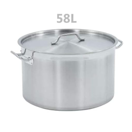 [18090-45] OLLA DE ACERO INOXIDABLE 45 X 28 CM SS 201 44 LITROS