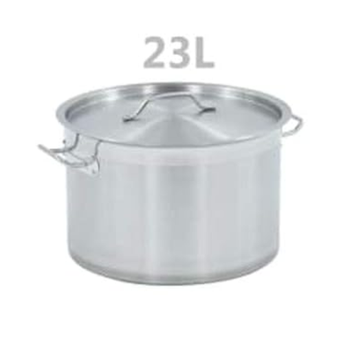 [18090-35] OLLA DE ACERO INOXIDABLE 35 X 24 CM SS 201 23 LITROS