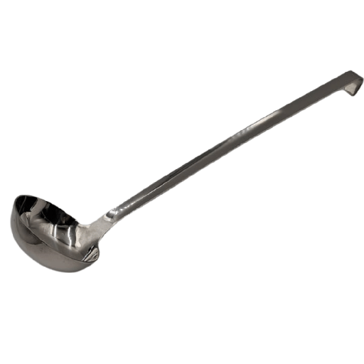 [18111] CUCHARA PARA SOPA DE ACERO INOXIDABLE DE 9.5 X 42.5 CM