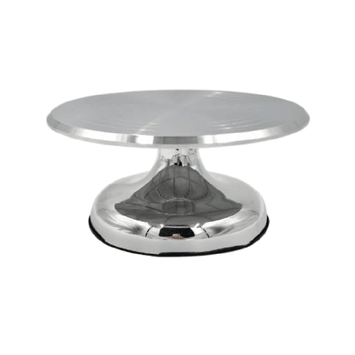 [19938] BASE GIRATORIA ALUMINIO 24CM PLATA