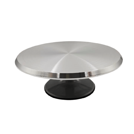 [19939] BASE GIRATORIA ALUMINIO 35 CMS ALUMINIO