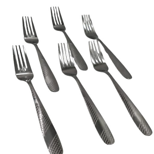 [19947] SET DE 6 TENEDORES ACERO INOX 40G/PZ