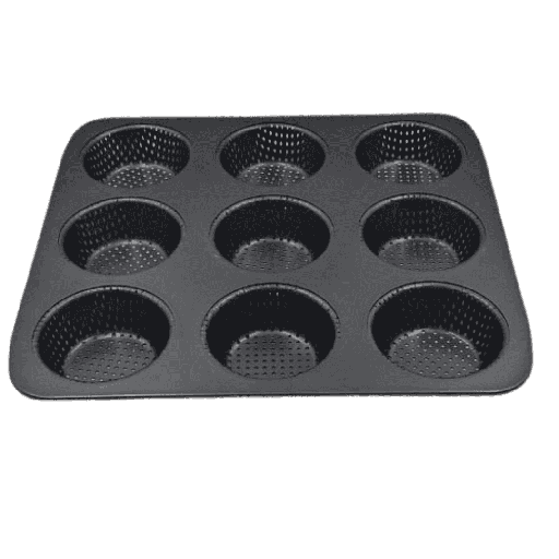 [21006] MOLDE DE NUEVE CAVIDADES 30 X 32 X 3 560G CAVIDAD 8.5 X 3 CM